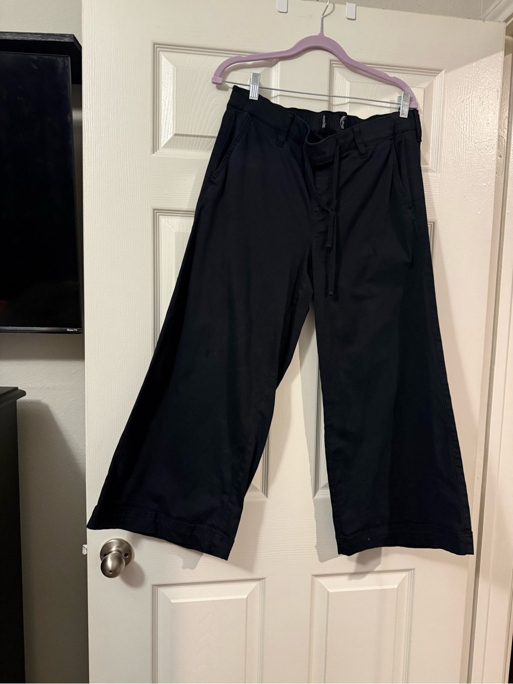 torrid Black Wide-Leg Flare Jeans